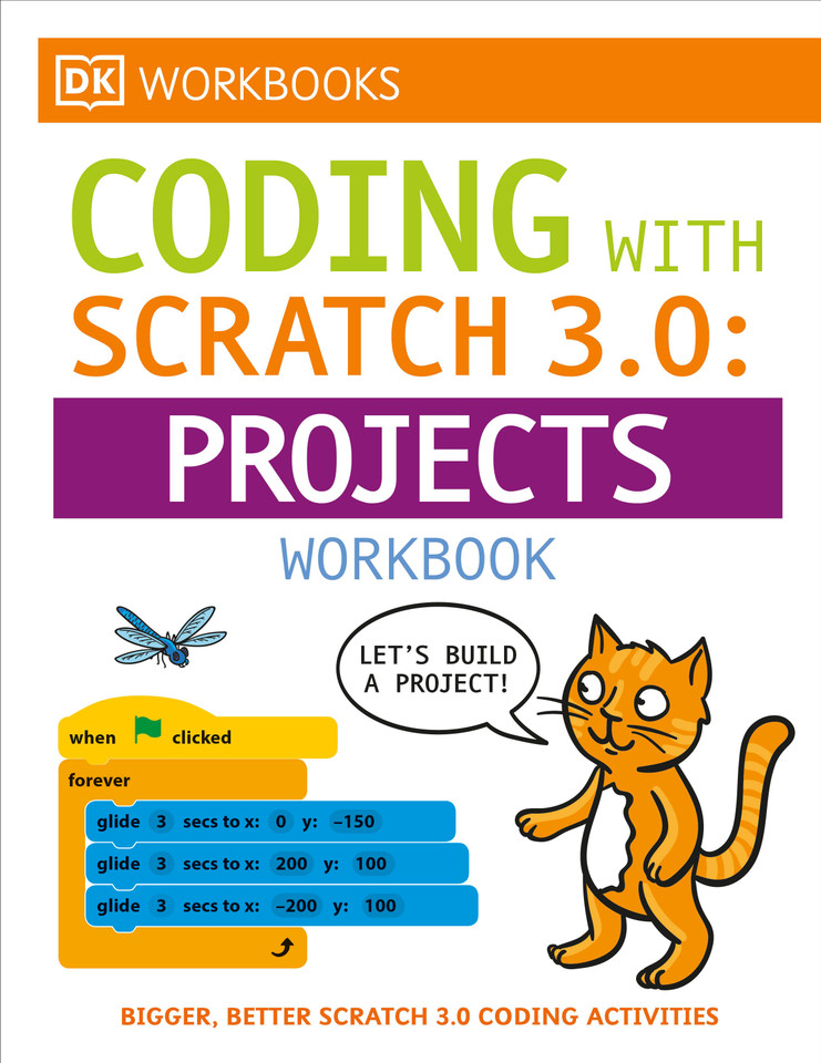 DK Workbooks: Computer Coding with Scratch 3.0 Workbook (DK Workbooks) book cover by DK