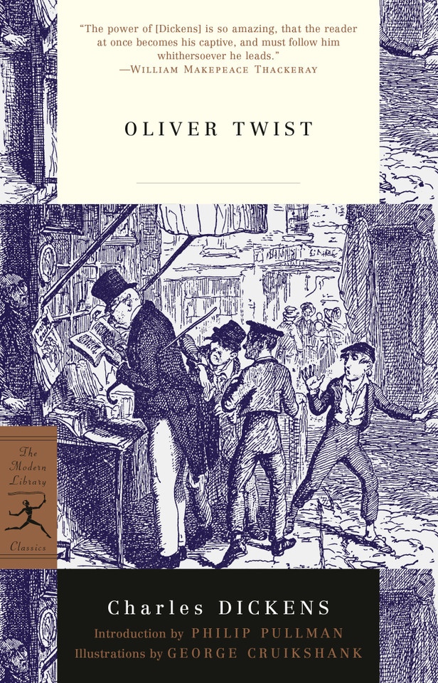 Oliver Twist (Modern Library Classics) book cover by Charles Dickens