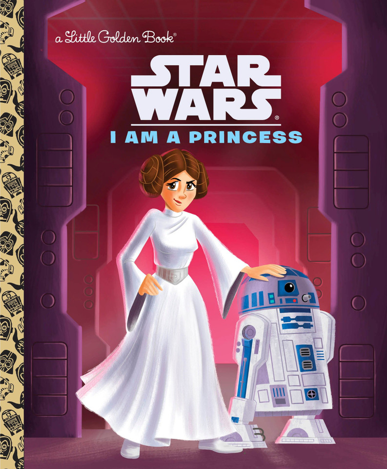 I Am a Princess (Star Wars) (Little Golden Book) book cover by Courtney Carbone