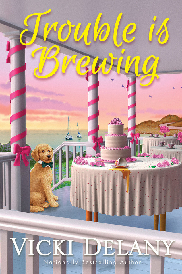 Trouble Is Brewing (Tea by the Sea Mysteries) book cover by Vicki Delany