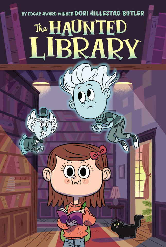 The Haunted Library #1 (The Haunted Library) book cover by Dori Hillestad Butler