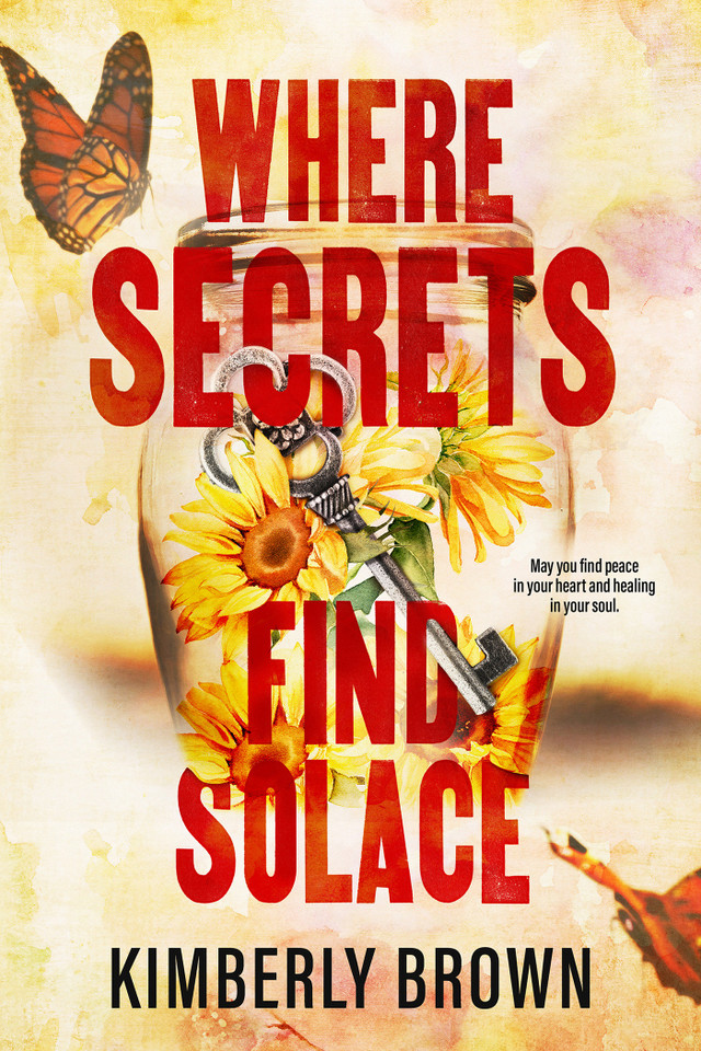 Where Secrets Find Solace book cover by Kimberly Brown