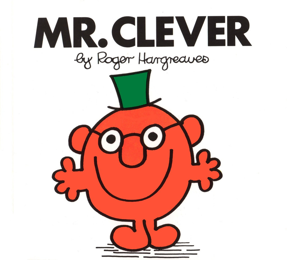Mr. Clever (Mr. Men and Little Miss) book cover by Roger Hargreaves