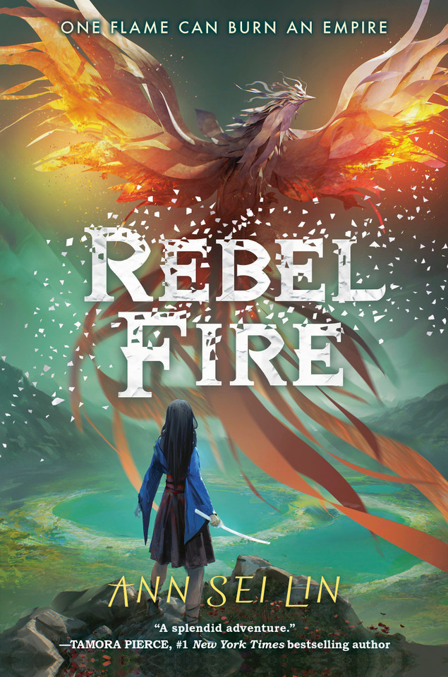Rebel Fire (Rebel Skies) book cover by Ann Sei Lin