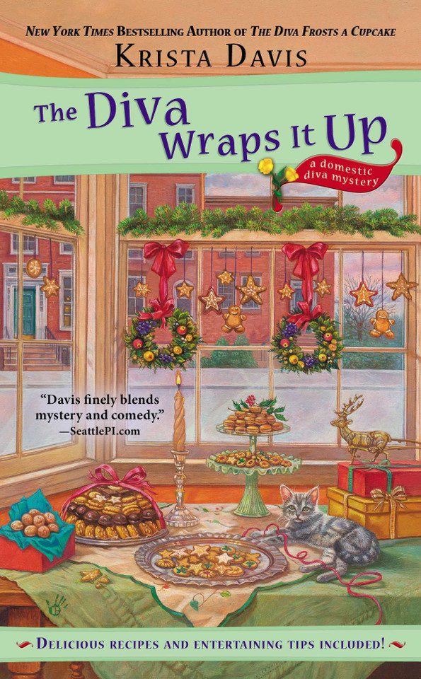 The Diva Wraps It Up (A Domestic Diva Mystery) book cover by Krista Davis