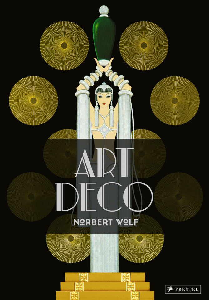 Art Deco book cover by Norbert Wolf