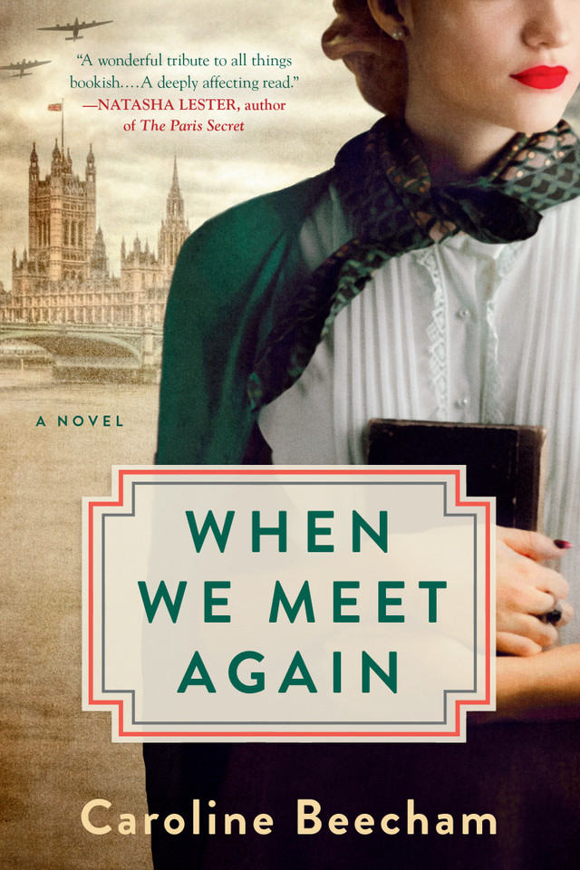 When We Meet Again book cover by Caroline Beecham