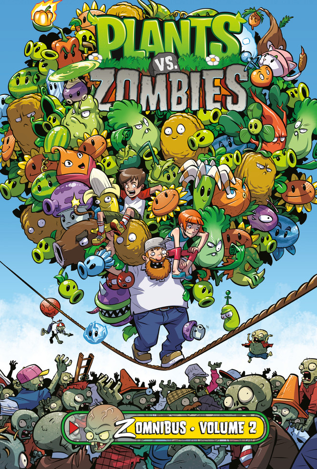 Plants vs. Zombies Zomnibus Volume 2 book cover by Paul Tobin