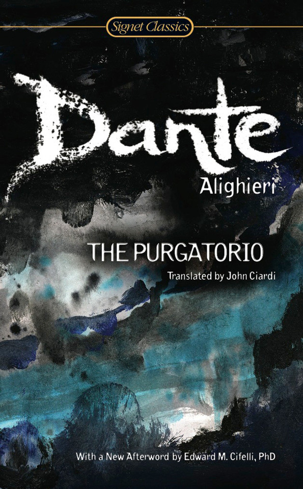The Purgatorio book cover by Dante Alighieri