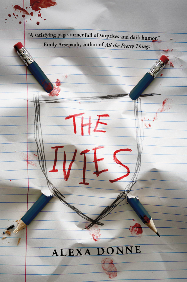 The Ivies book cover by Alexa Donne