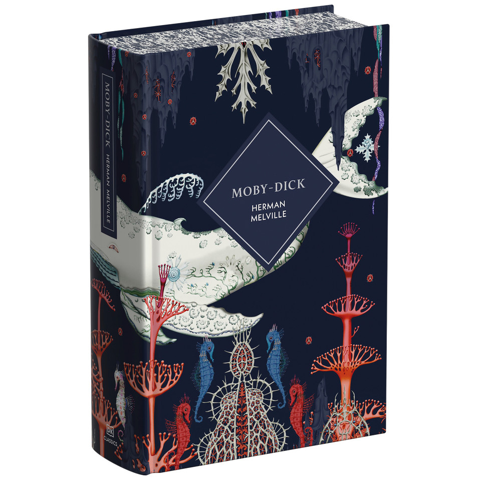 Moby-Dick (DK Classics) book cover by Herman Melville
