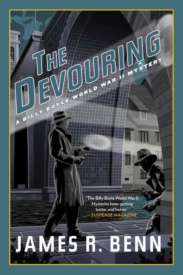 The Devouring (A Billy Boyle WWII Mystery) book cover by James R. Benn