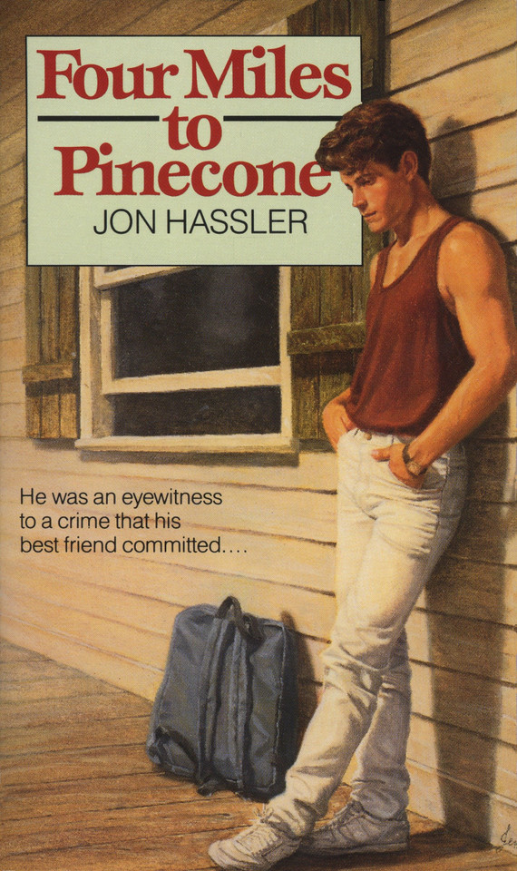 Four Miles to Pinecone book cover by Jon Hassler