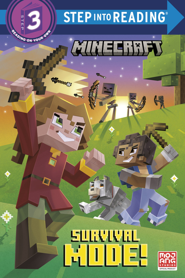 Survival Mode! (Minecraft) (Step into Reading, Step 3) book cover by Nick  Eliopulos