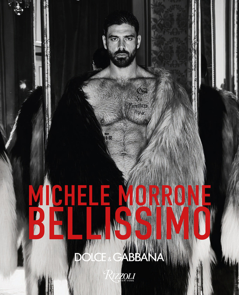 Bellissimo: Michele Morrone by Dolce&Gabbana book cover by Domenico Dolce, Stefano Gabbana