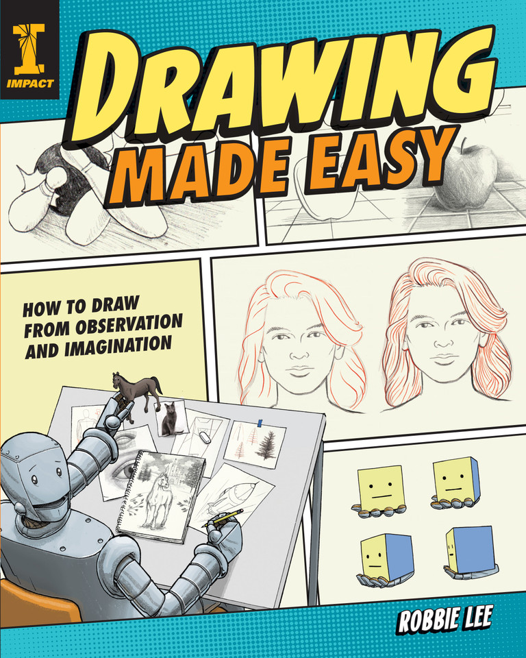 Drawing Made Easy: How to Draw from Observation and Imagination book cover by Robbie Lee