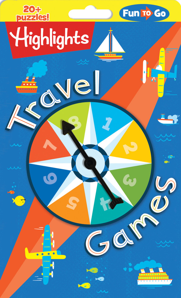 Travel Games (Highlights Fun to Go) book cover by 