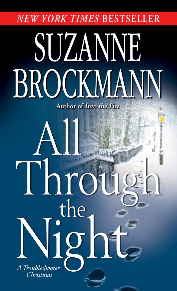 All Through the Night: A Troubleshooter Christmas (Troubleshooters) book cover by Suzanne Brockmann