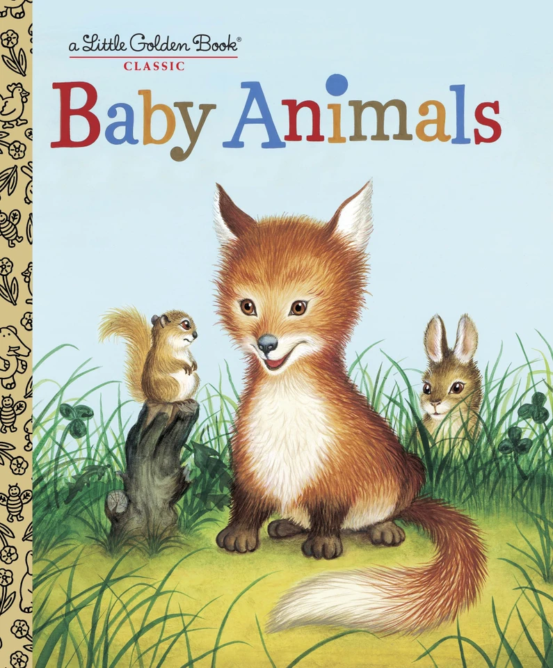 Baby Animals (Little Golden Book) book cover by Garth Williams