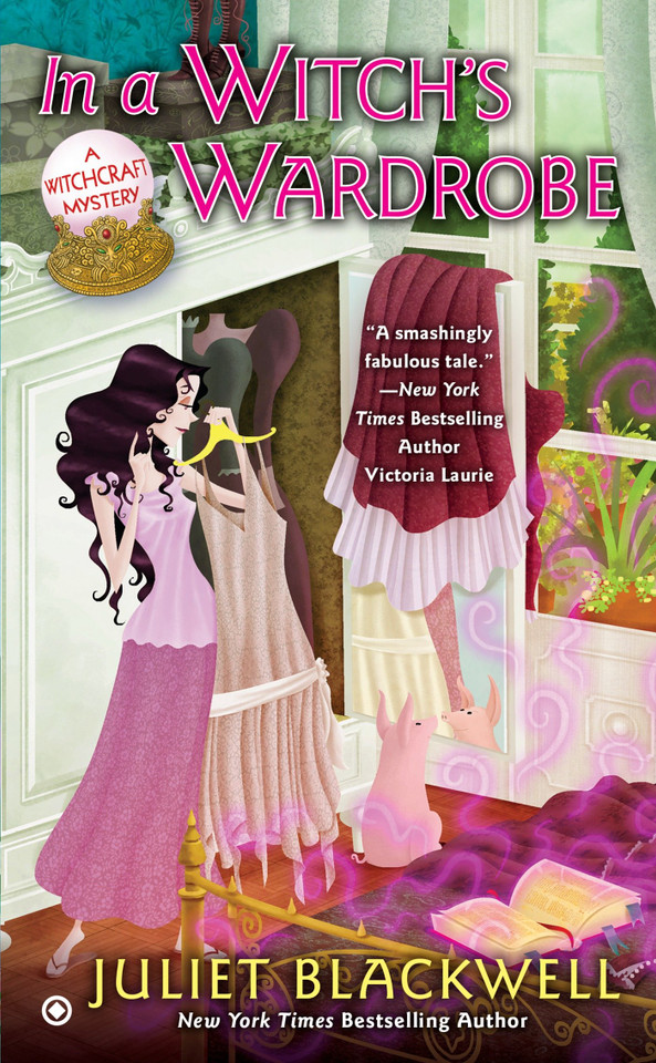 In a Witch's Wardrobe: A Witchcraft Mystery (Witchcraft Mystery) book cover by Juliet Blackwell