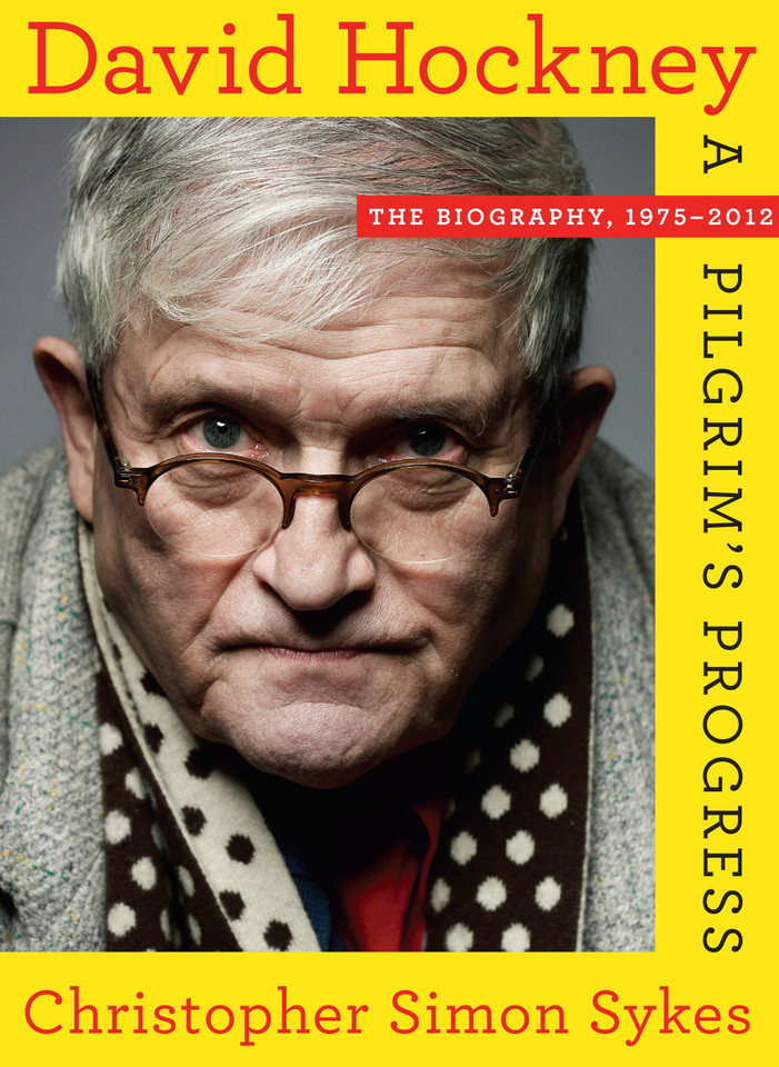 David Hockney: The Biography, 1975-2012 book cover by Christopher Simon Sykes