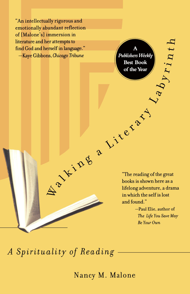 Walking a Literary Labryinth: A Spirituality of Reading book cover by Nancy M. Malone