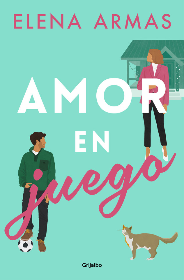 Amor en juego / The Long Game book cover by Elena Armas