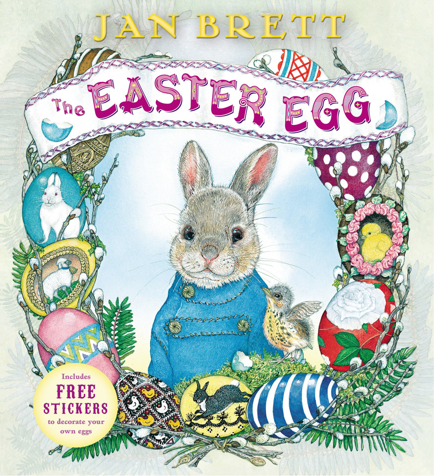 The Easter Egg book cover by Jan Brett