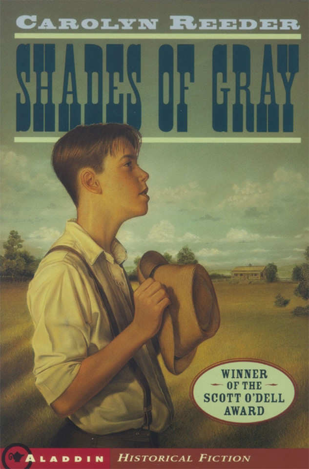 Shades of Gray book cover by Carolyn Reeder
