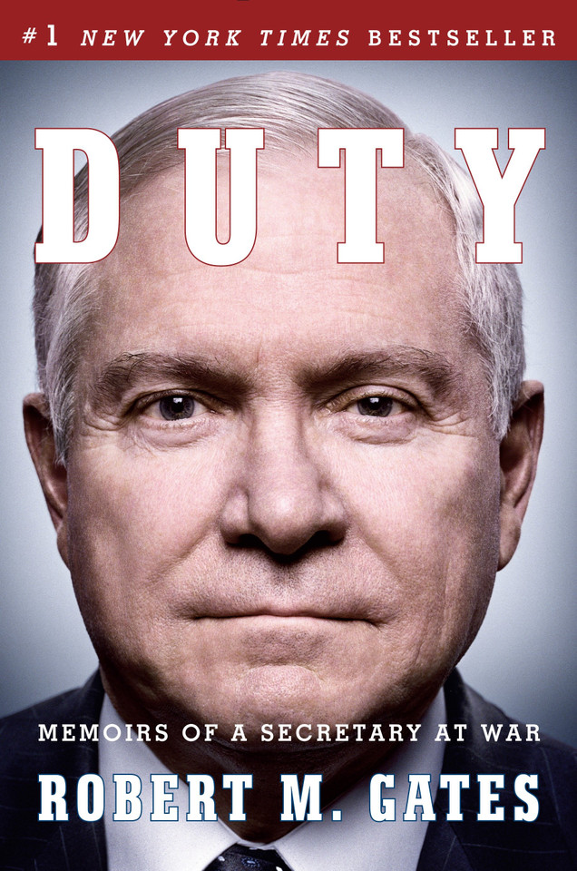 Duty: Memoirs of a Secretary at War book cover by Robert M. Gates