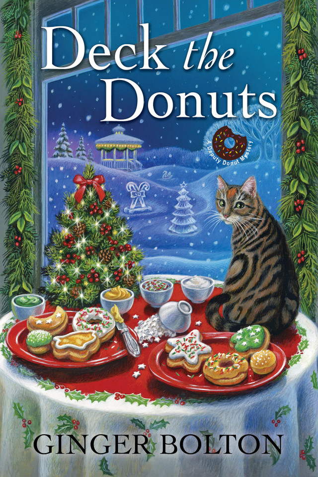 Deck the Donuts (A Deputy Donut Mystery) book cover by Ginger Bolton