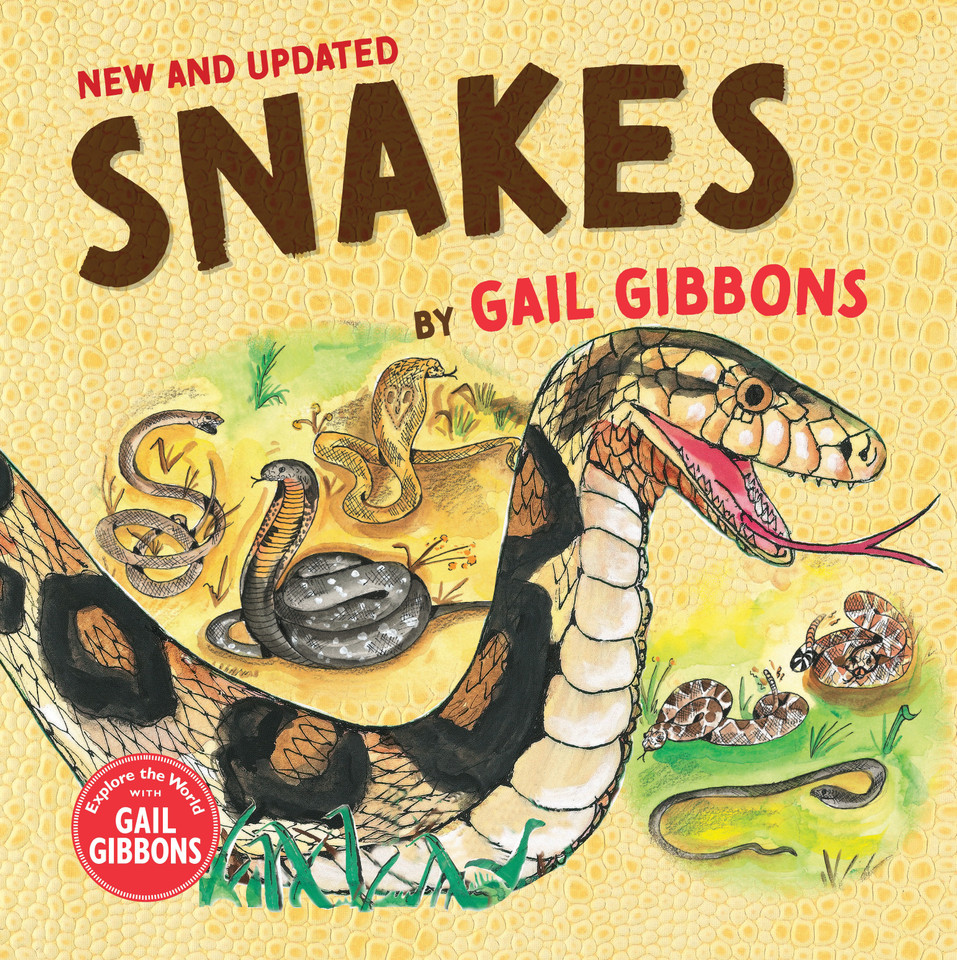 Snakes (New & Updated) book cover by Gail Gibbons