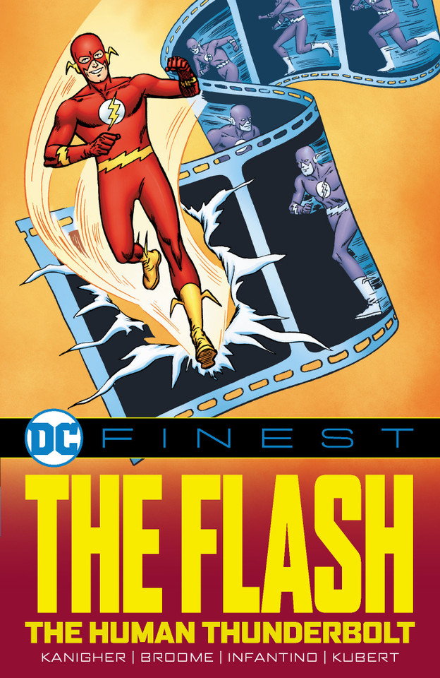 DC Finest: The Flash: The Human Thunderbolt (DC Finest) book cover by Robert Kanigher, John Broome