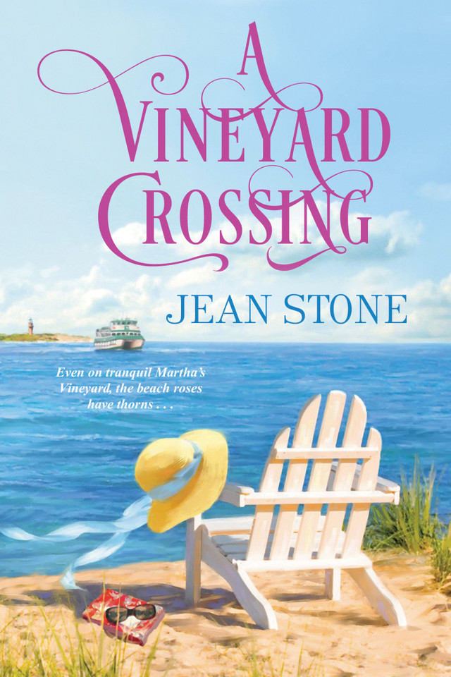 A Vineyard Crossing (A Vineyard Novel) book cover by Jean Stone