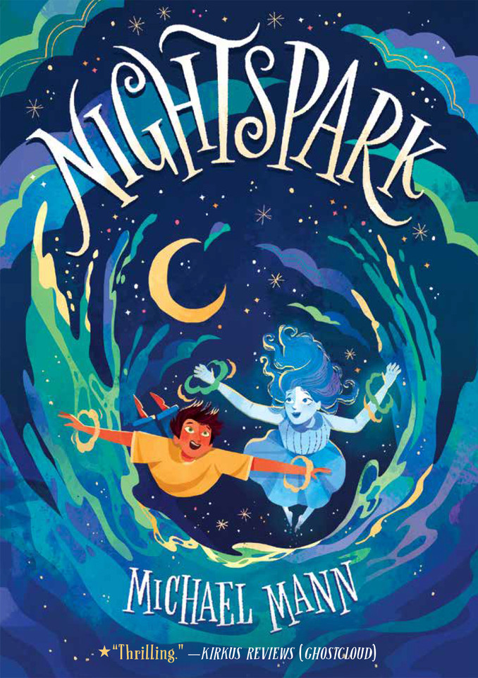 Nightspark book cover by Michael Mann