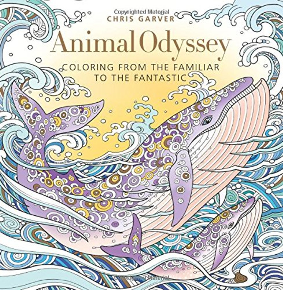 Animal Odyssey: Coloring from the Familiar to the Fantastic Cover Animal Odyssey: Coloring from the Familiar to the Fantastic Cover