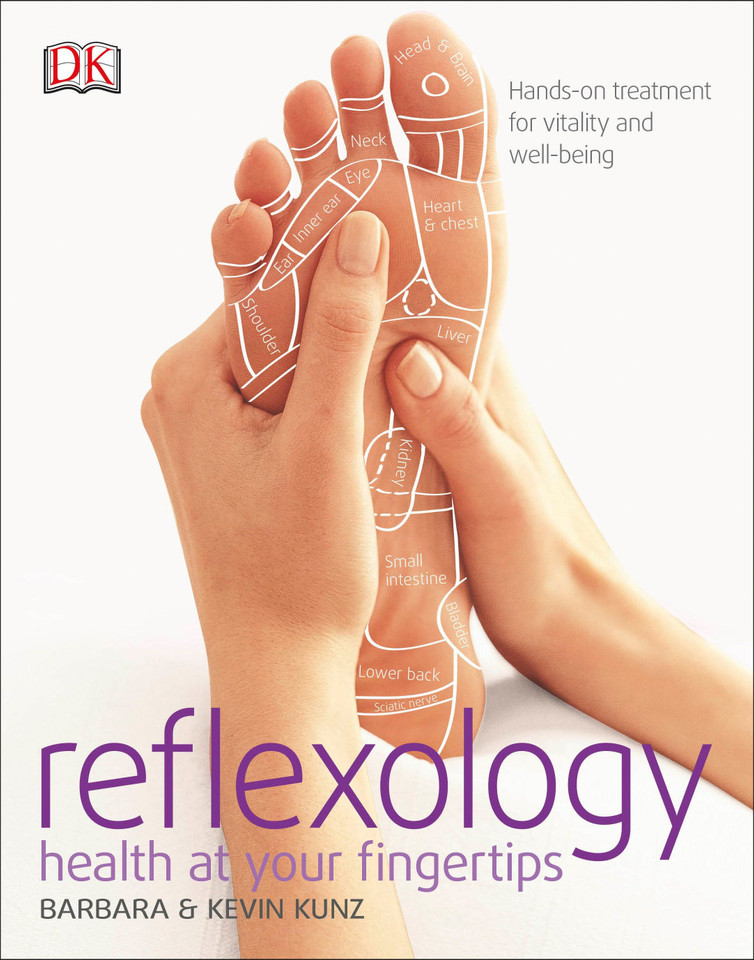 Reflexology: Hands-on Treatment for Vitality and Well-being book cover by Barbara Kunz, Kevin Kunz