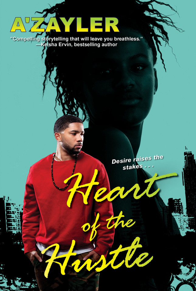 Heart of the Hustle book cover by A'zayler