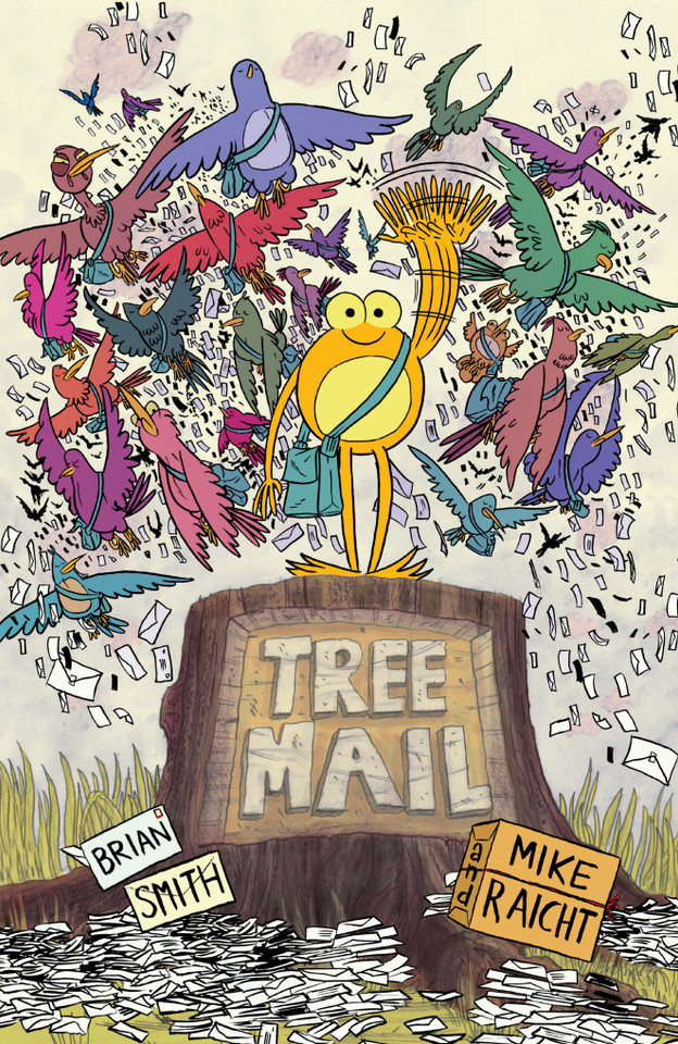 Tree Mail book cover by Brian Smith, Mike Raicht