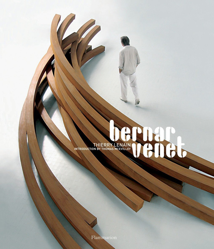 Bernar Venet book cover by Thierry Lenain, Thomas McEvilley, Bernar Venet