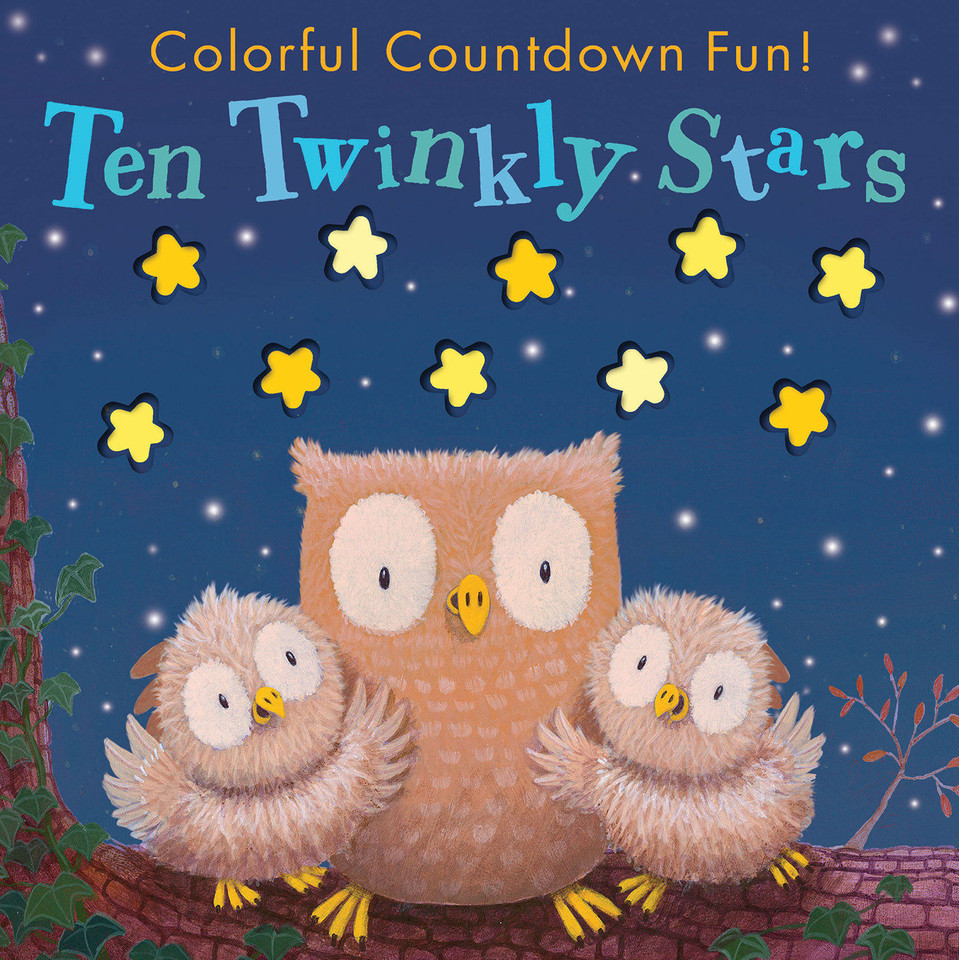 Ten Twinkly Stars: Colorful Countdown Fun! book cover by Tiger Tales