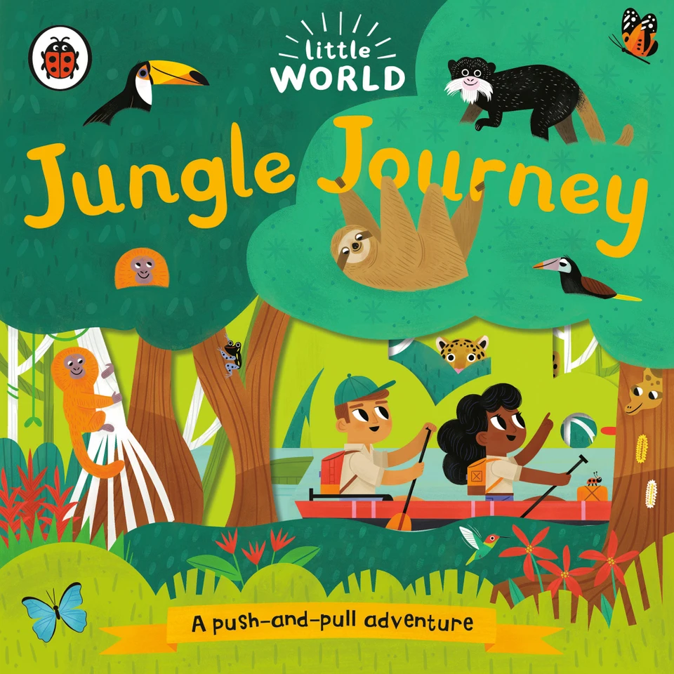 Jungle Journey: A Push-and-Pull Adventure (Little World) book cover by Ladybird