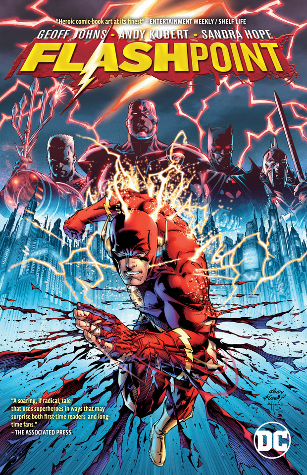 Flashpoint (New Edition) book cover by Geoff Johns