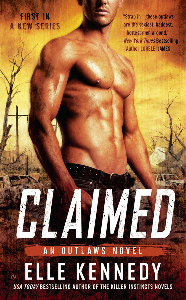 Claimed (The Outlaws Series) book cover by Elle Kennedy