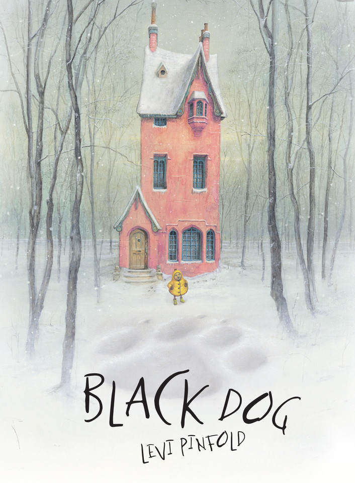 Black Dog book cover by Levi Pinfold