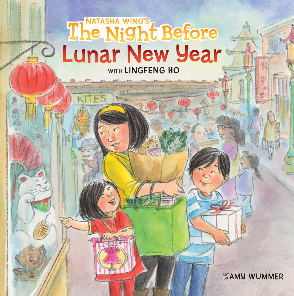 The Night Before Lunar New Year (The Night Before) book cover by Natasha Wing, Lingfeng Ho