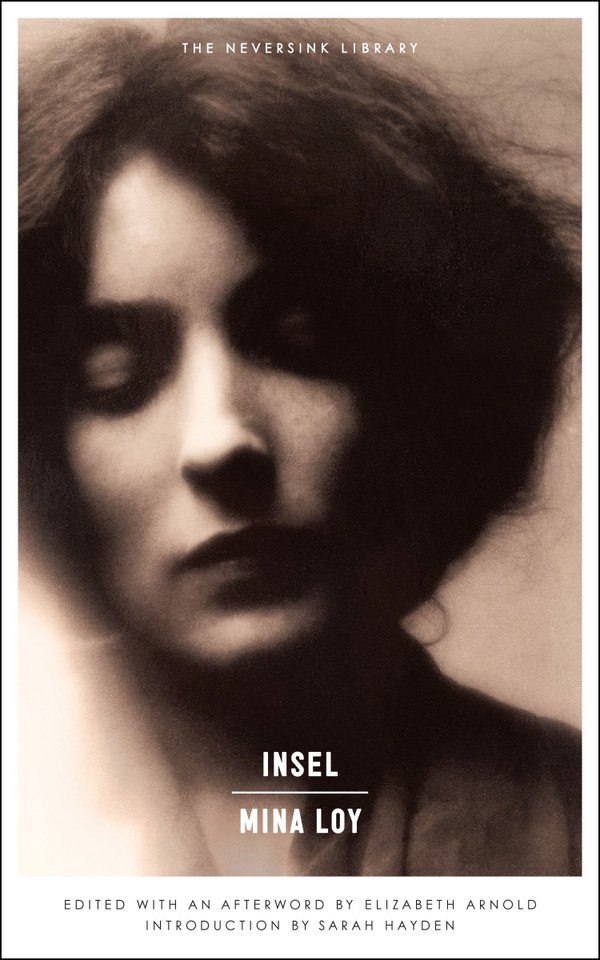 Insel (Neversink) book cover by Mina Loy