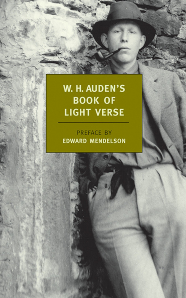 W. H. Auden's Book of Light Verse book cover by W. H. Auden