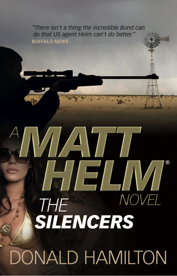 Matt Helm - The Silencers (Matt Helm) book cover by Donald Hamilton