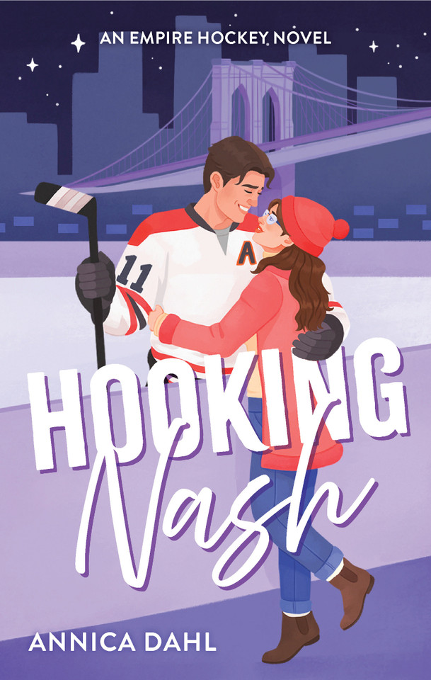 Hooking Nash: A Spicy Hockey Romance (Empire Hockey) book cover by Annica Dahl